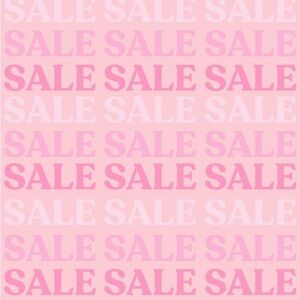 Pink SALE Graphic Poster